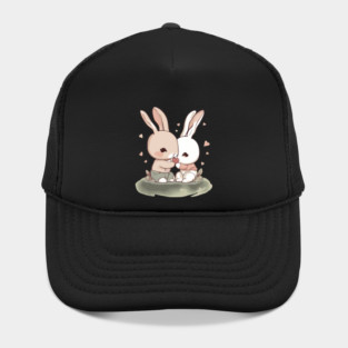 I Love You Rabbit Hat