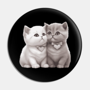Cat Sitting Pin
