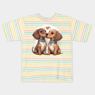 Miniature Dachshund Kids T-Shirt