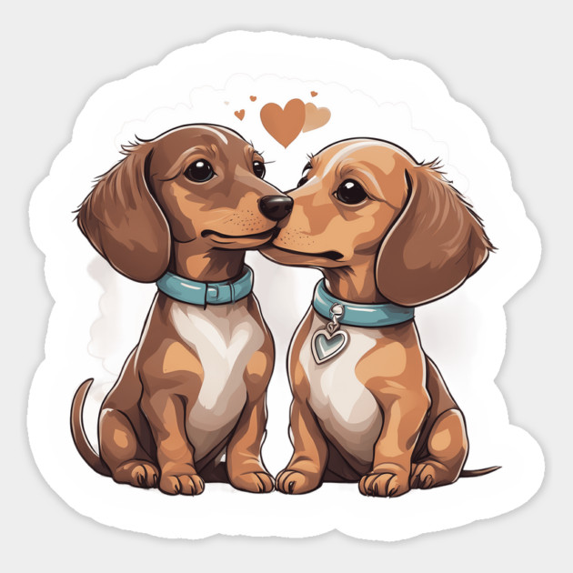 Miniature Dachshund Magnet by animegirlnft
