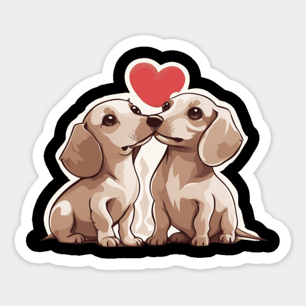 Cream Dachshund Magnet by animegirlnft