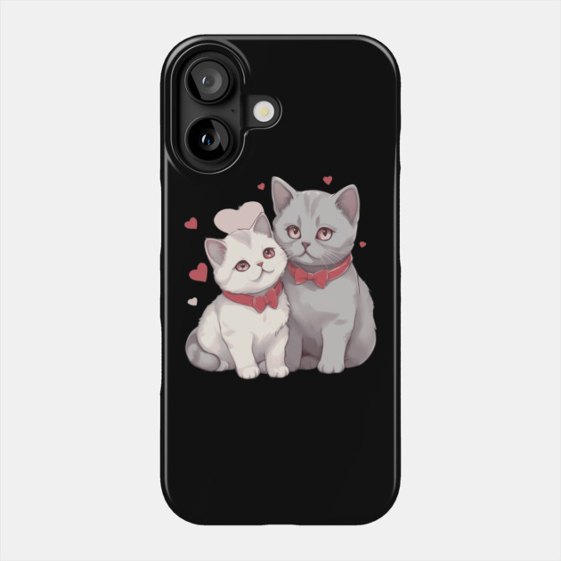 British Shorthair Cat Phone Case by animegirlnft