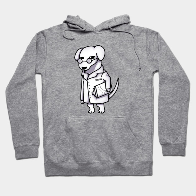 Funny Doctor Dog, Dog Lover Hoodie by logiamerch