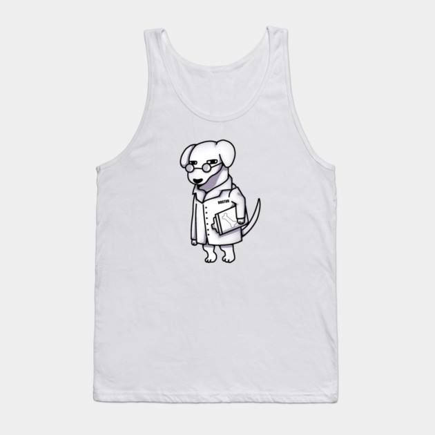 Funny Doctor Dog, Dog Lover Tank Top by logiamerch