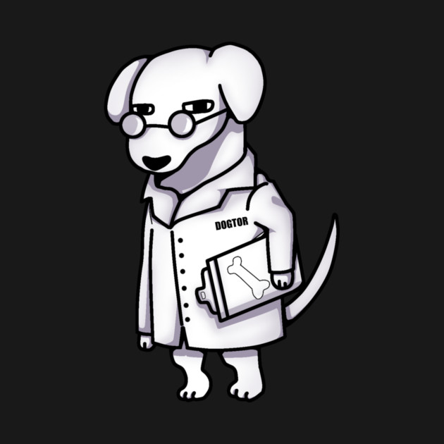Funny Doctor Dog, Dog Lover by logiamerch