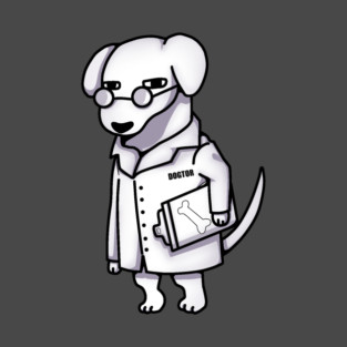 Funny Doctor Dog, Dog Lover T-Shirt