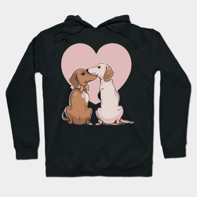 Dachshund Dog Hoodie by animegirlnft