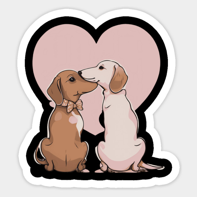 Dachshund Dog Sticker by animegirlnft