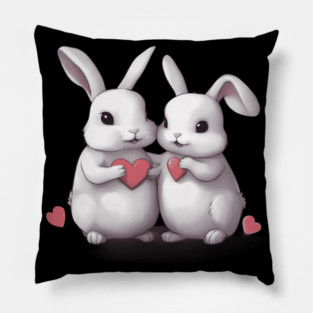 Love Bunny Pillow