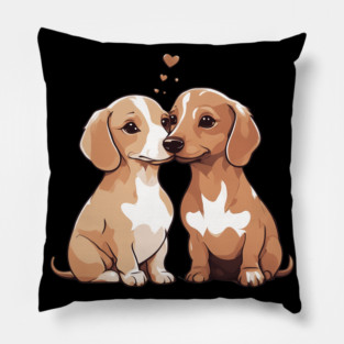 Cute Dachshund Pillow