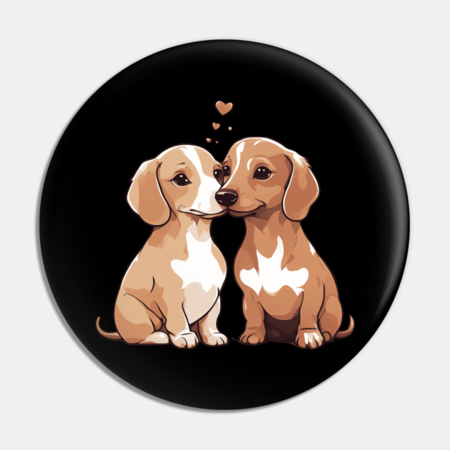 Cute Dachshund Pin by animegirlnft