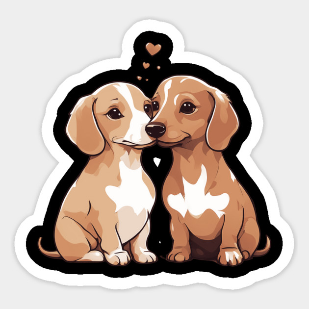 Cute Dachshund Magnet by animegirlnft