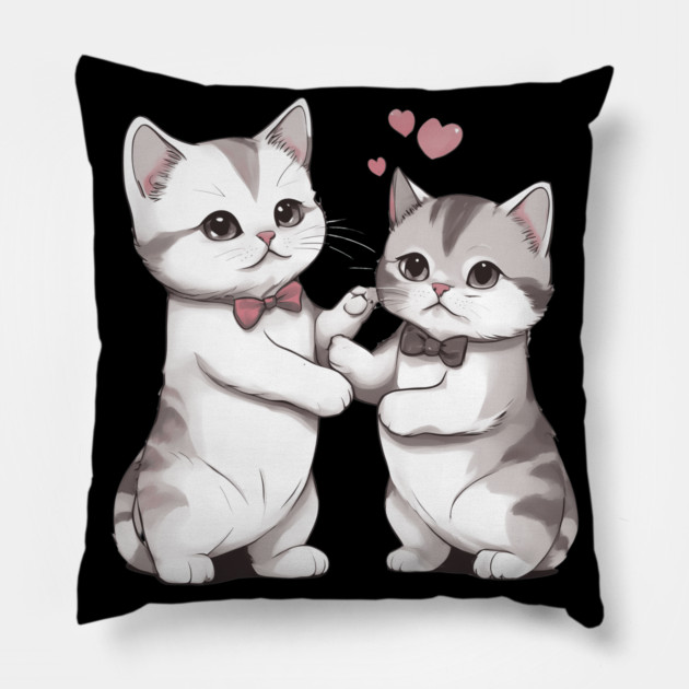 Cat Lover Pillow by animegirlnft