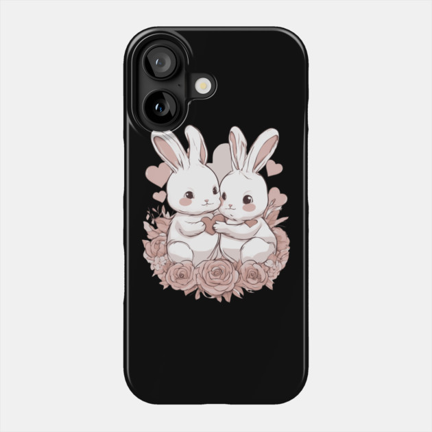 Bunny Lover Phone Case by animegirlnft