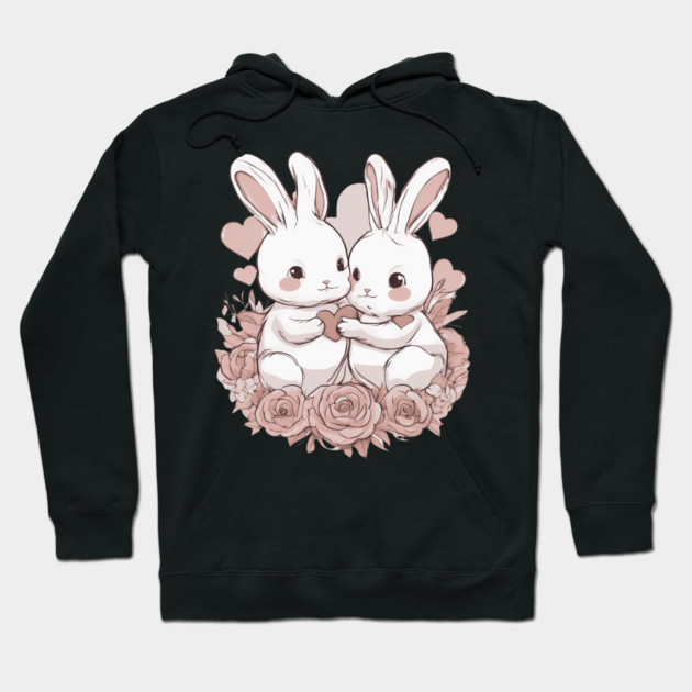 Bunny Lover Hoodie by animegirlnft