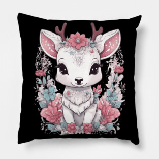 Santa's Reindeer Pillow