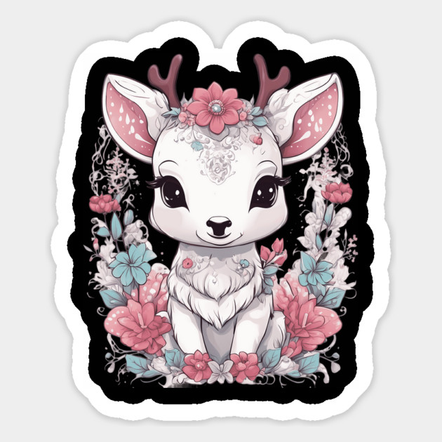 Santa's Reindeer Magnet by animegirlnft