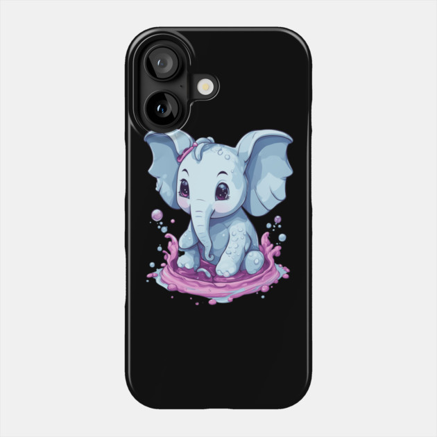 Cute Elephant Phone Case by animegirlnft