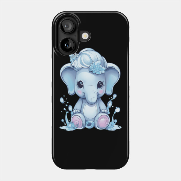 Cartoon Elephant Phone Case by animegirlnft
