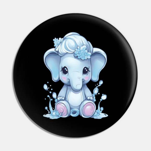Cartoon Elephant Pin by animegirlnft