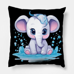 Baby Elephant Pillow