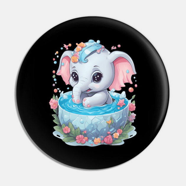 Elephant Drawing Pin by animegirlnft