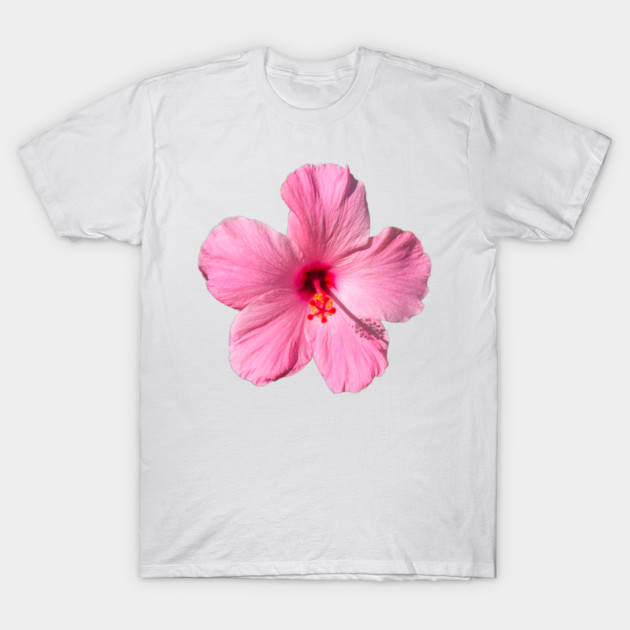 Pink hibiscus Hibiscus T-Shirt TeePublic