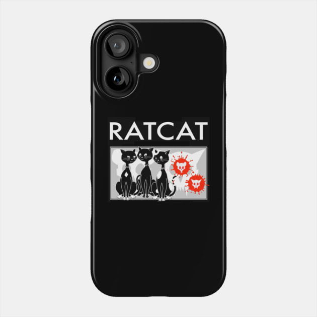 Ratcat Phone Case by Timeless Chaos