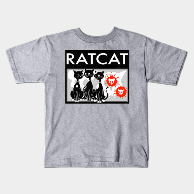Ratcat Kids T-Shirt by Timeless Chaos