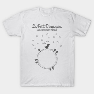 Le petit dinosaure sans internet T-Shirt
