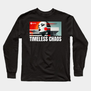 Timeless Chaos Podcast Bauhaus Design 2 Long Sleeve T-Shirt