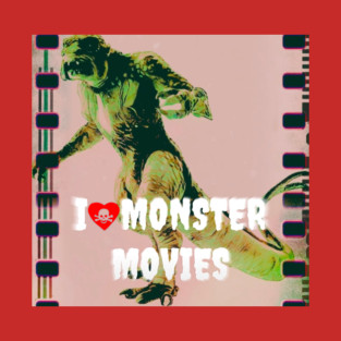 I Heart Monster Movies T-Shirt