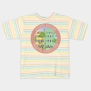 Charleston South Carolina Kids T-Shirt