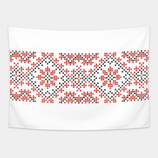 Ukrainian Ornament #9 Tapestry