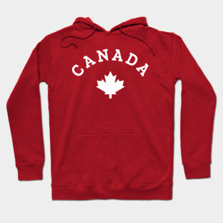 Canada Day Maple Leaf Hoodie