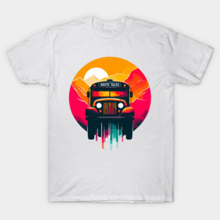 School bus, Route Tales T-Shirt
