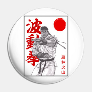Ryu street fighter Pin