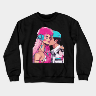 Anime Love is Limitless Crewneck Sweatshirt