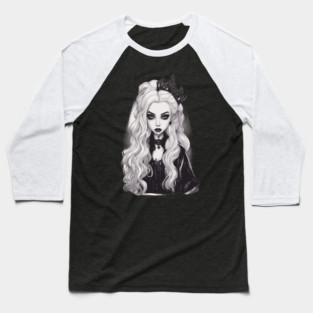 Goth Darkness Inside Me Baseball T-Shirt