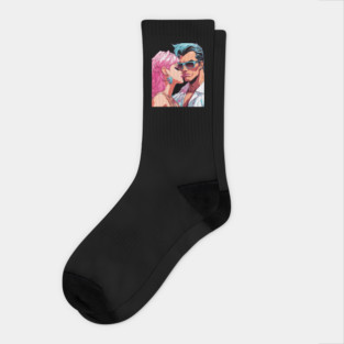 Anime Together for Eternity Socks