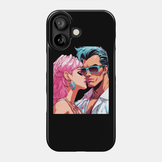 Anime Together for Eternity Phone Case by animegirlnft