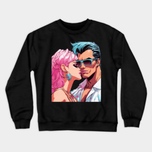 Anime Together for Eternity Crewneck Sweatshirt