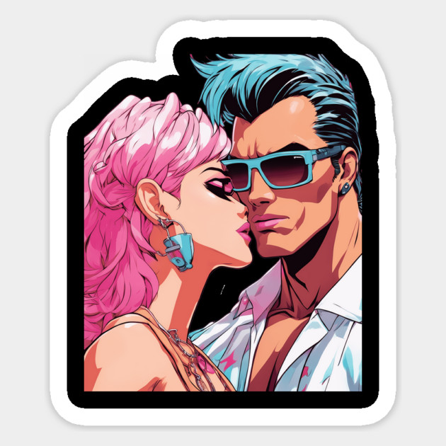 Anime Together for Eternity Sticker by animegirlnft