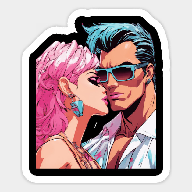 Anime Together for Eternity Magnet by animegirlnft