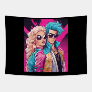 Anime My Forever Valentine Tapestry