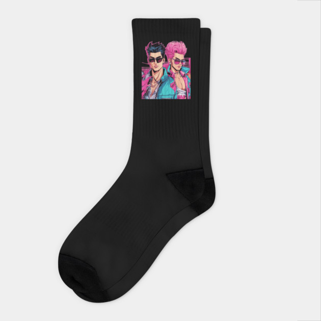 Anime Rockstar Socks by animegirlnft