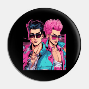 Anime Rockstar Pin