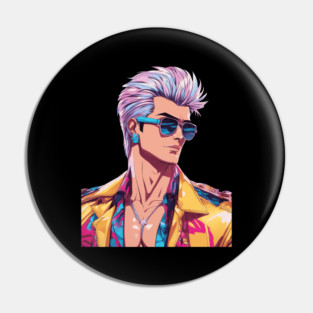 Anime Lover Boy Pin