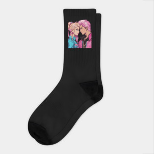 Anime Unconditional Love Always Socks