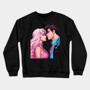 Anime Love is Selfless Crewneck Sweatshirt